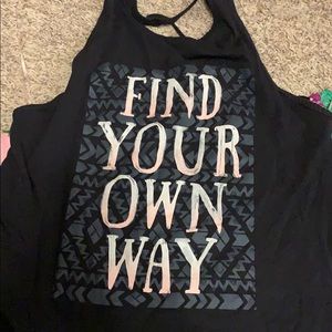 Charcoal Grey Workout Tank